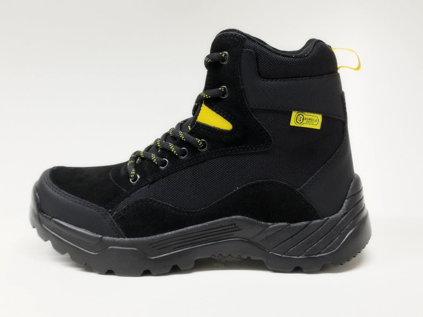 Bukele Boots 271 Negro Amarillo Hiking Series