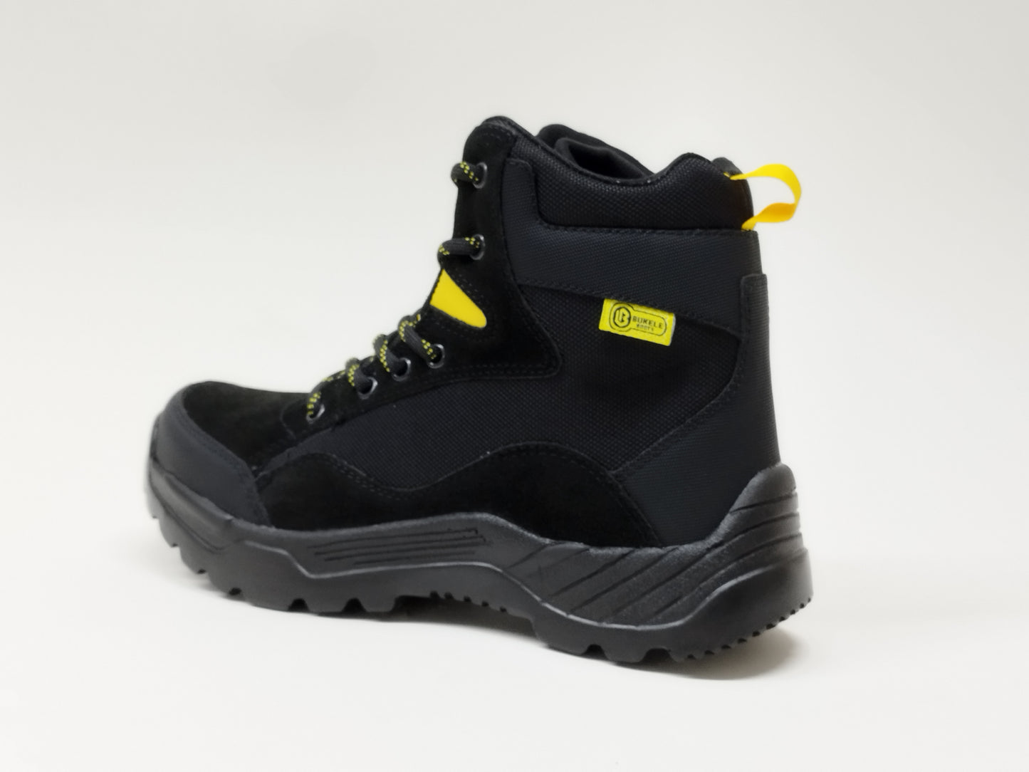 Bukele Boots 271 Negro Amarillo Hiking Series