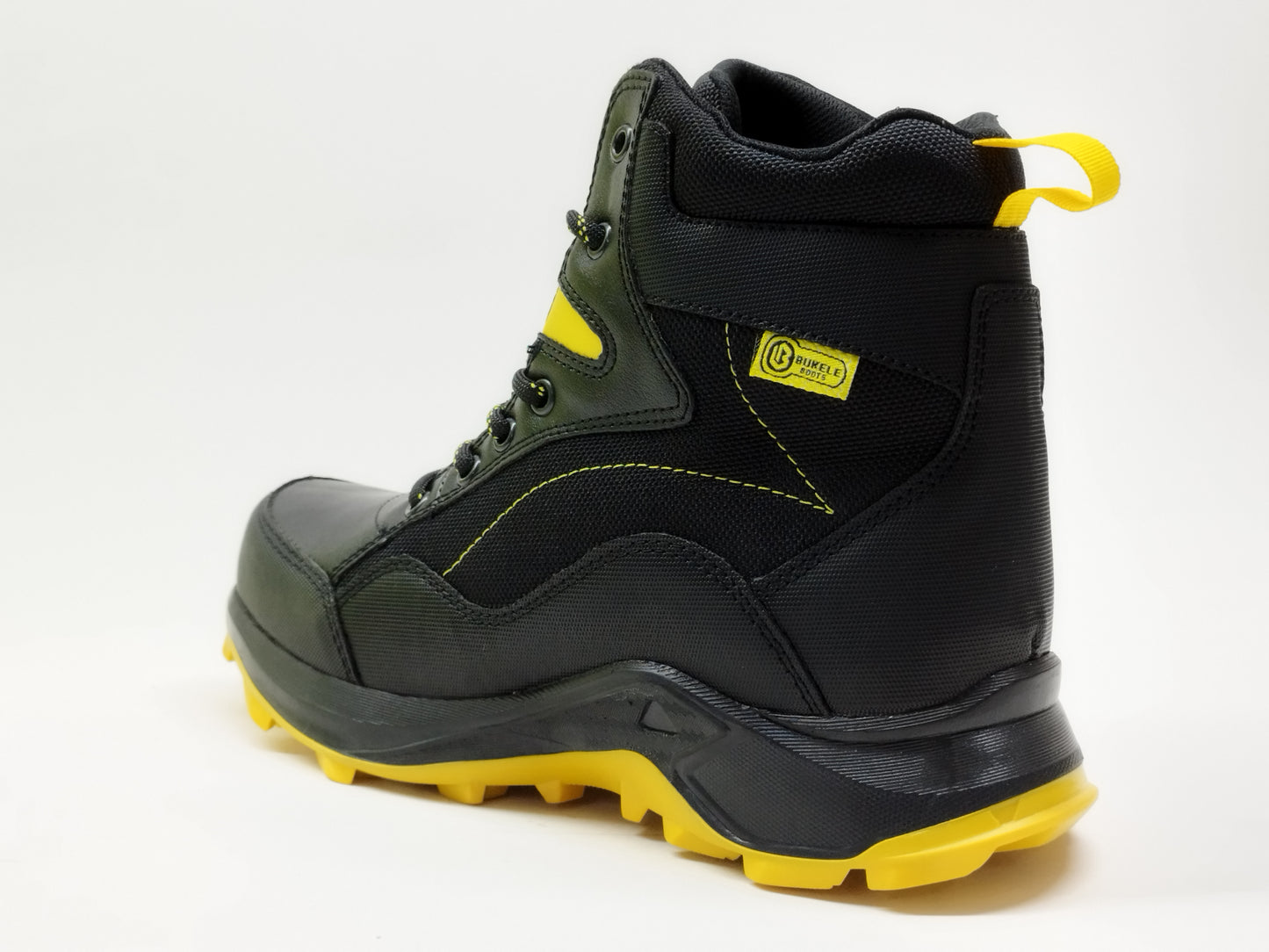 BUKELE BOOTS 410  Aventure Negro Amarillo