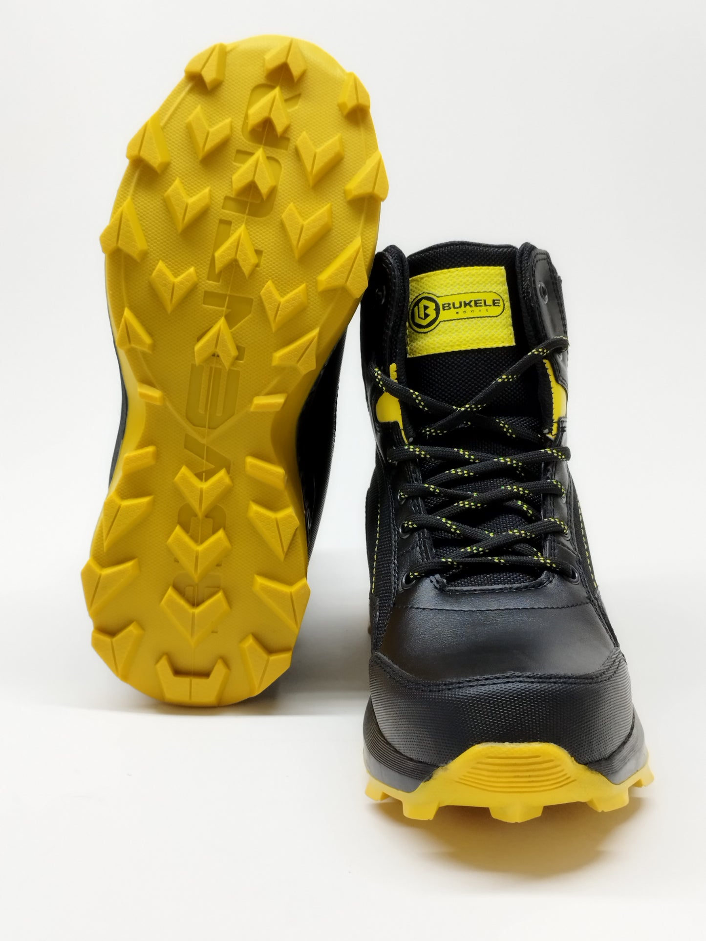 BUKELE BOOTS 410  Aventure Negro Amarillo